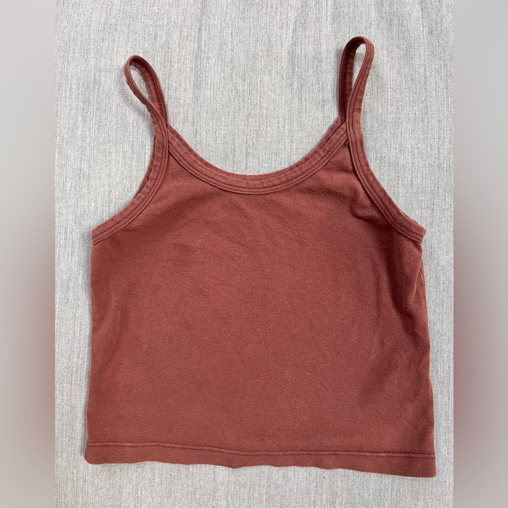 SOLD ARQ crop tank in Spice
